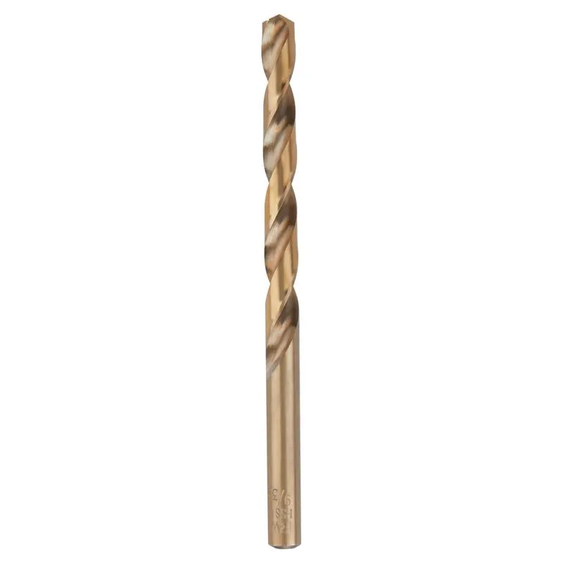 Irwin 9/32 in. X 4-1/4 in. L Cobalt Alloy Steel Drill Bit Straight Shank 1 pc