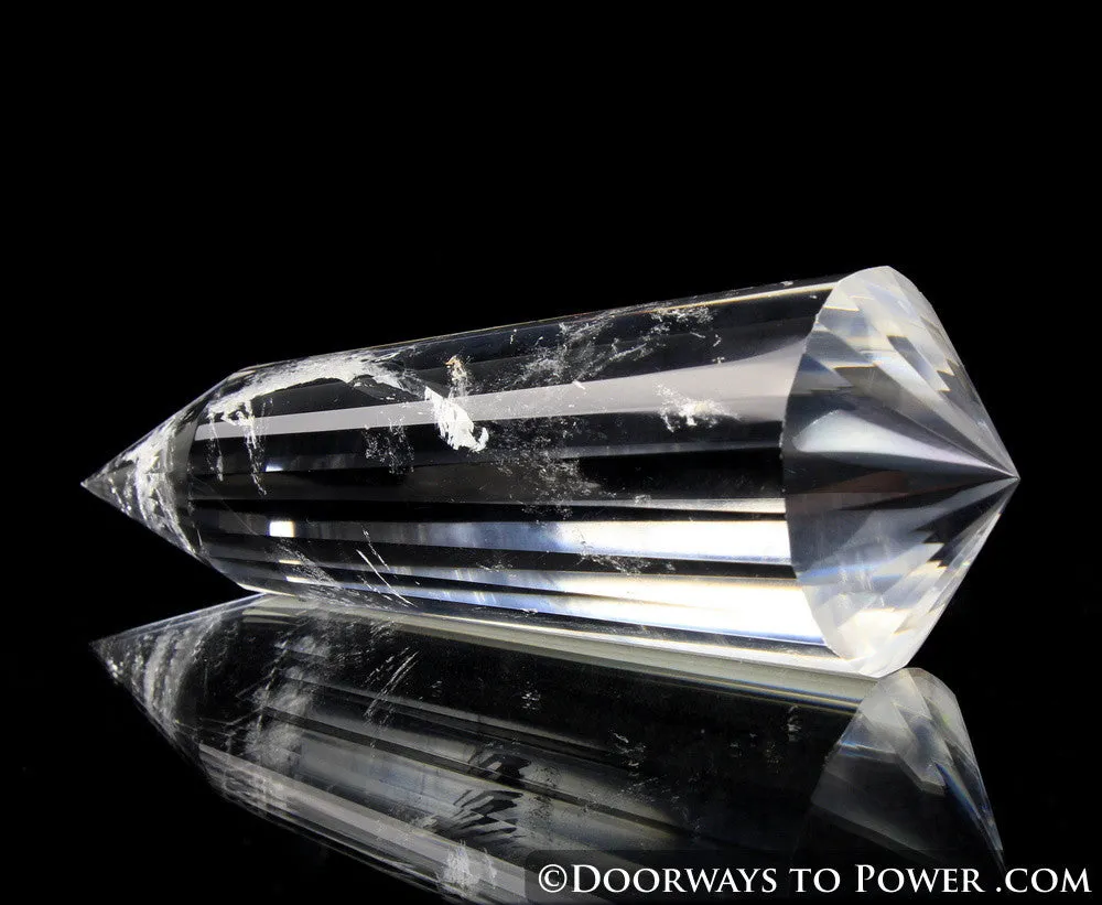 John of God 24 Sided Vogel Crystal Healing Wand (Rare)