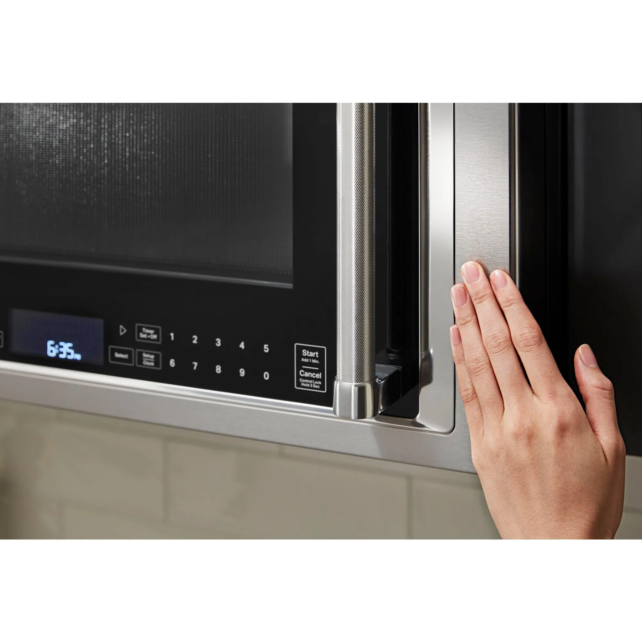 KitchenAid Over-the-Range Convection Microwave with Air Fry Mode (YKMHC319LPS)