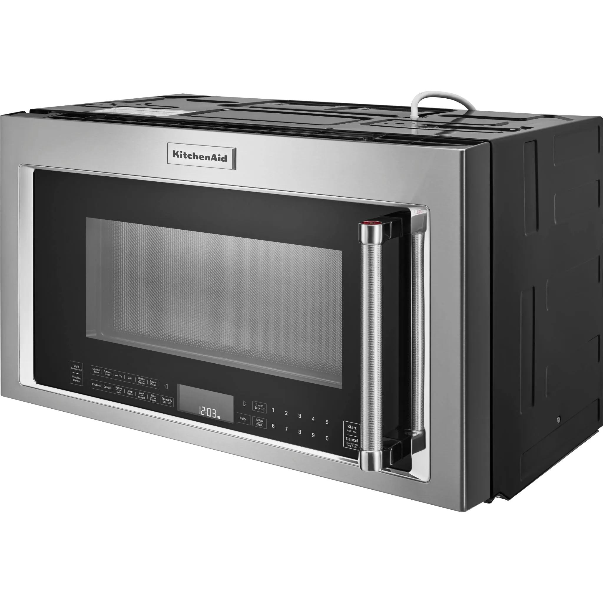 KitchenAid Over-the-Range Convection Microwave with Air Fry Mode (YKMHC319LPS)