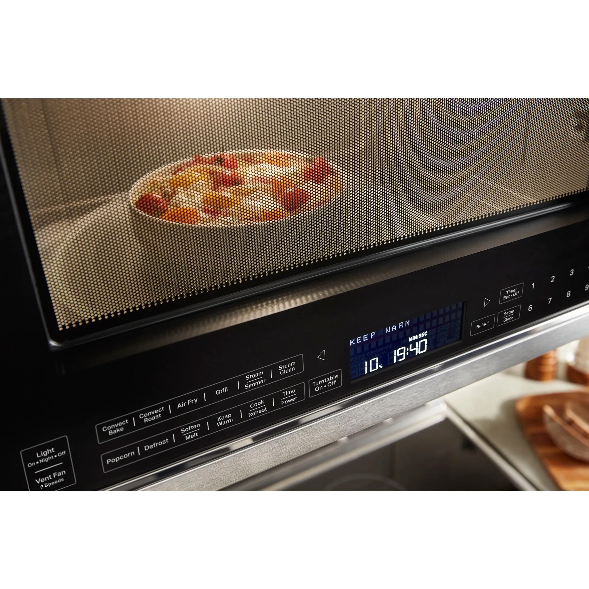 KitchenAid Over-the-Range Convection Microwave with Air Fry Mode (YKMHC319LPS)