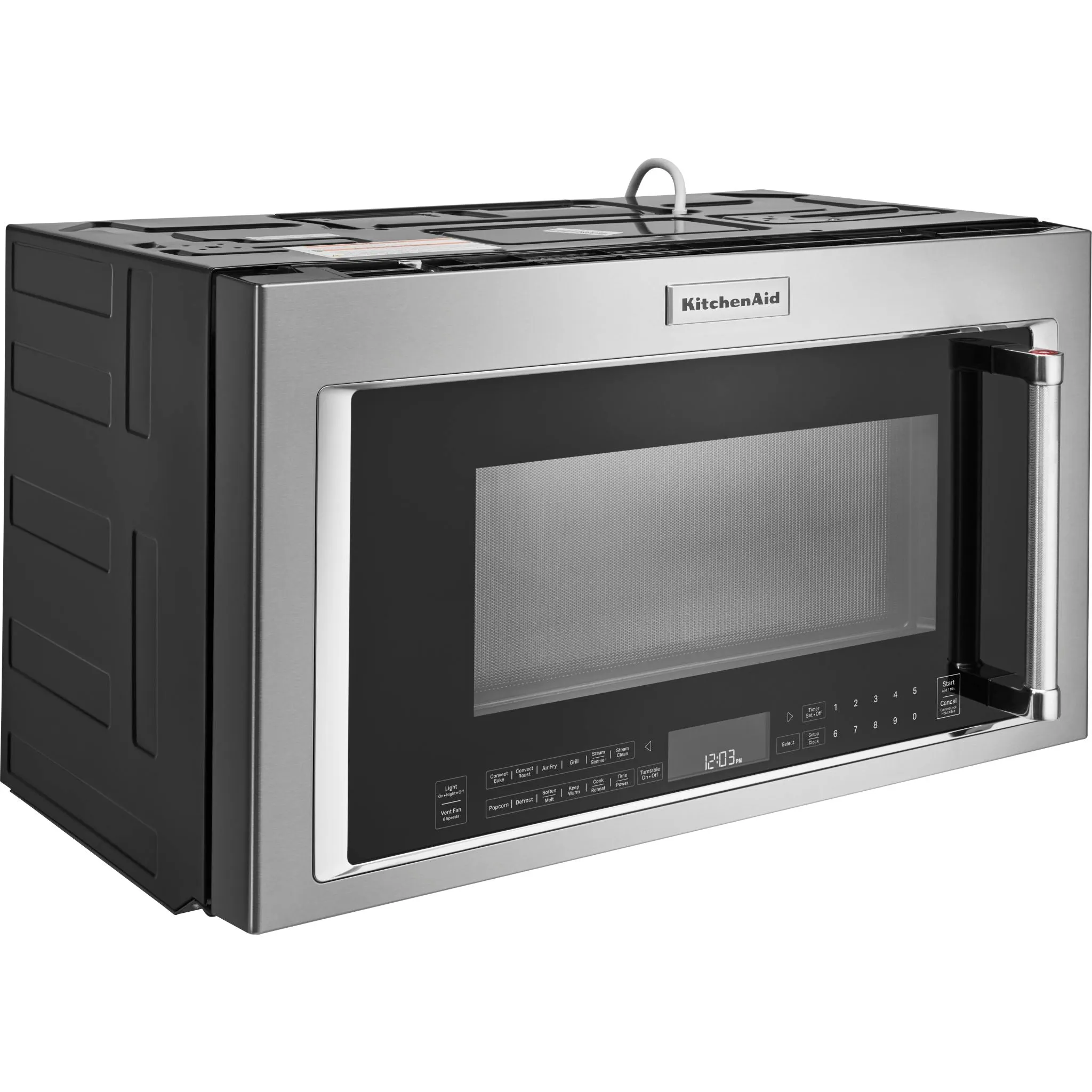 KitchenAid Over-the-Range Convection Microwave with Air Fry Mode (YKMHC319LPS)