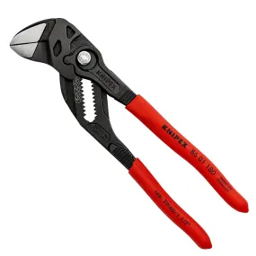 Knipex 86 01 180 Pliers Wrench 7", Black Finish with Non-Slip Textured Grip