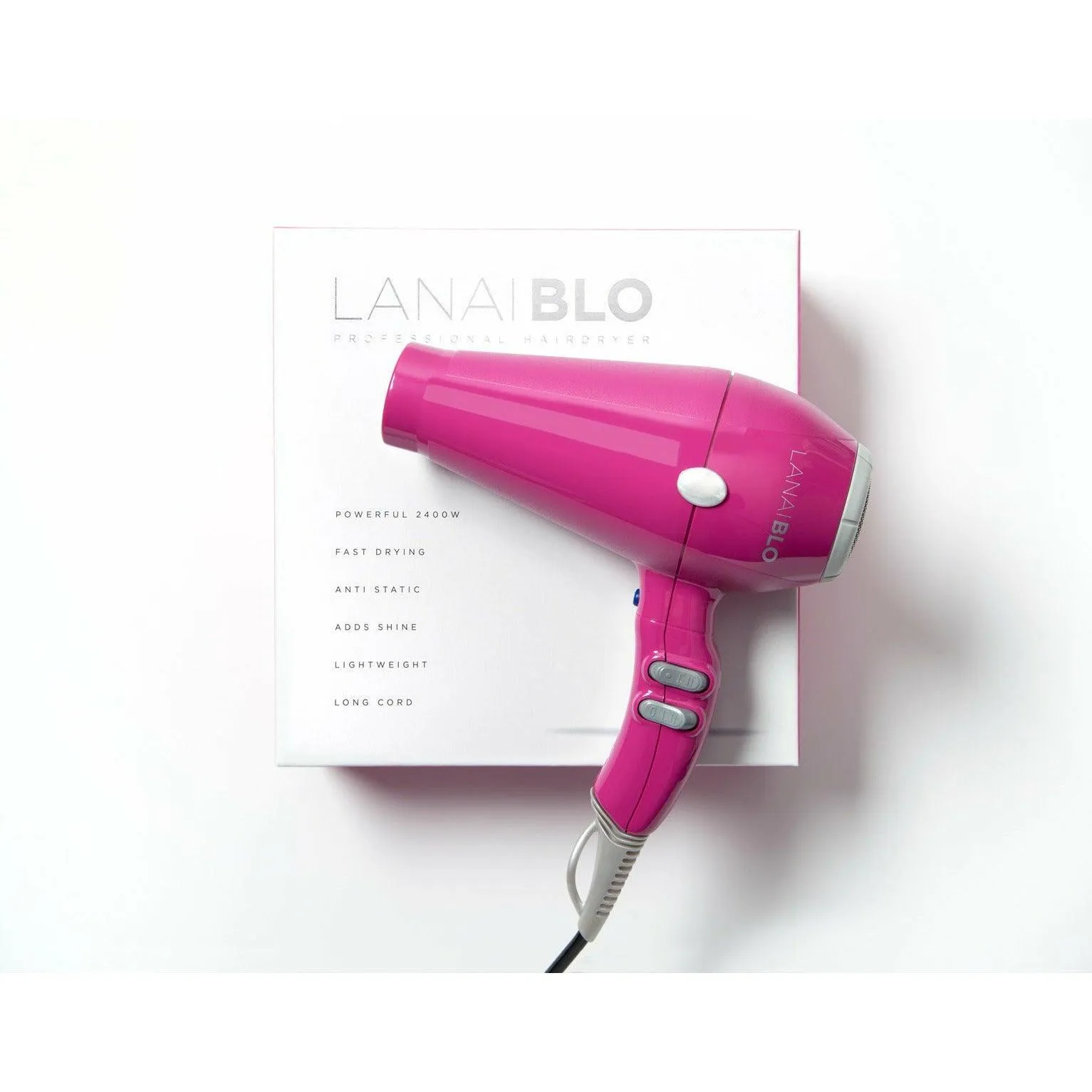 Lanaiblo 2400W Hair Dryer - Pink | LANAIBLOPINK