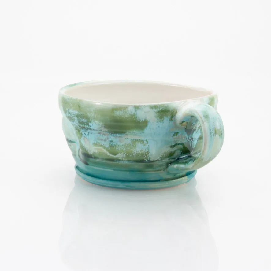 Latte / Cappuccino Mug 12 oz - Sea Foam Green