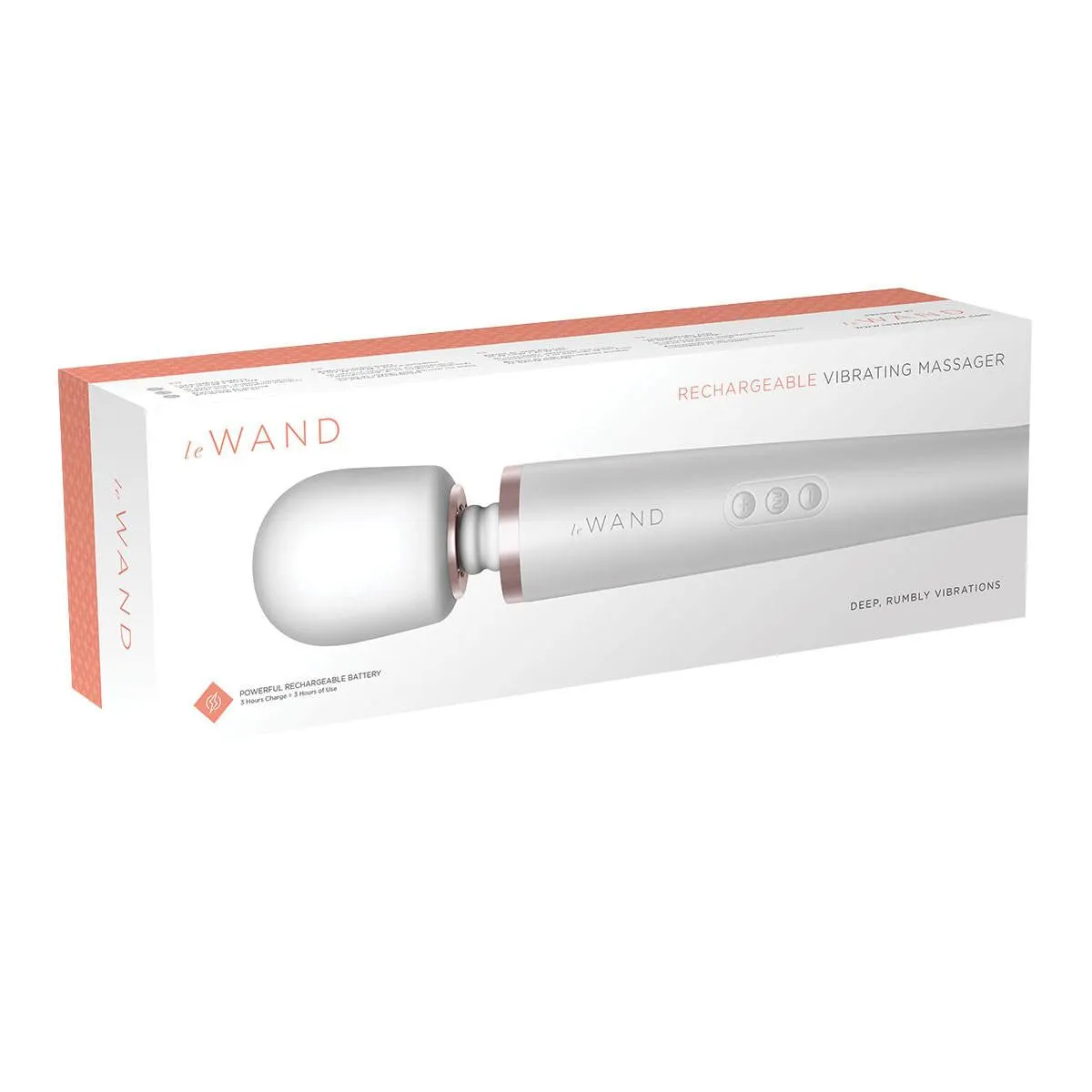 Le Wand 10 Speed Rechargeable Massage Wand Vibrator