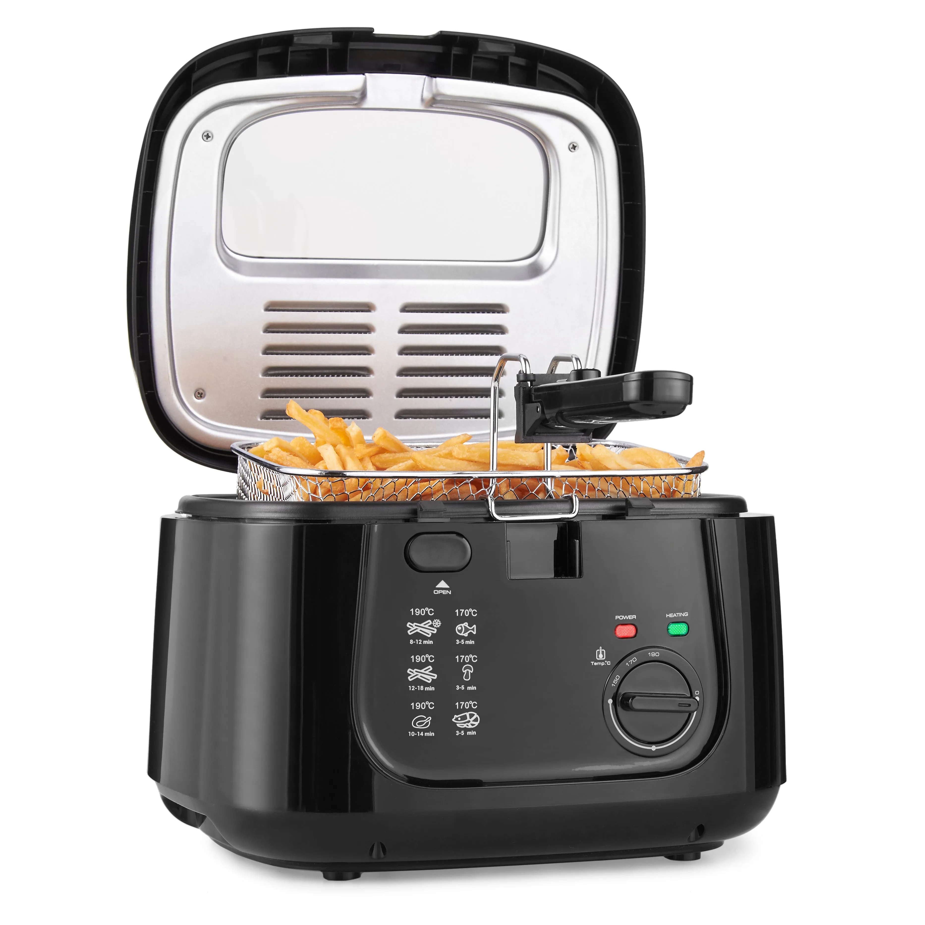 Lewis's Deep Fat Fryer 2.5L - Black