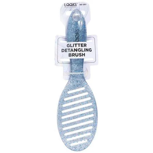 Looks glitter detangling brush