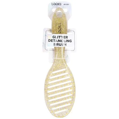 Looks glitter detangling brush