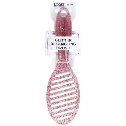 Looks glitter detangling brush