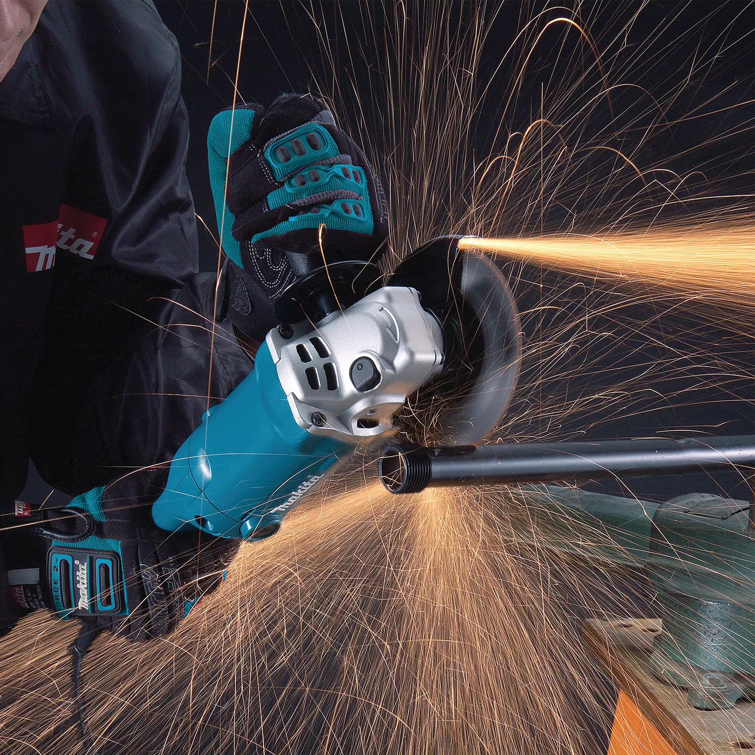 Makita (GA5020) 5" SJS™ Angle Grinder, with AC/DC Switch