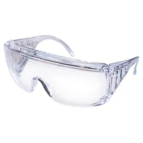 MCR Safety 98 Safety Glasses - Clear Frame - Clear Uncoated Lens - 9800