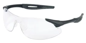 MCR Safety IA1 Black Frame, Clear Lens