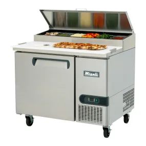 Migali C-PP44-HC 44" Refrigerated Pizza Prep Table (1) Door