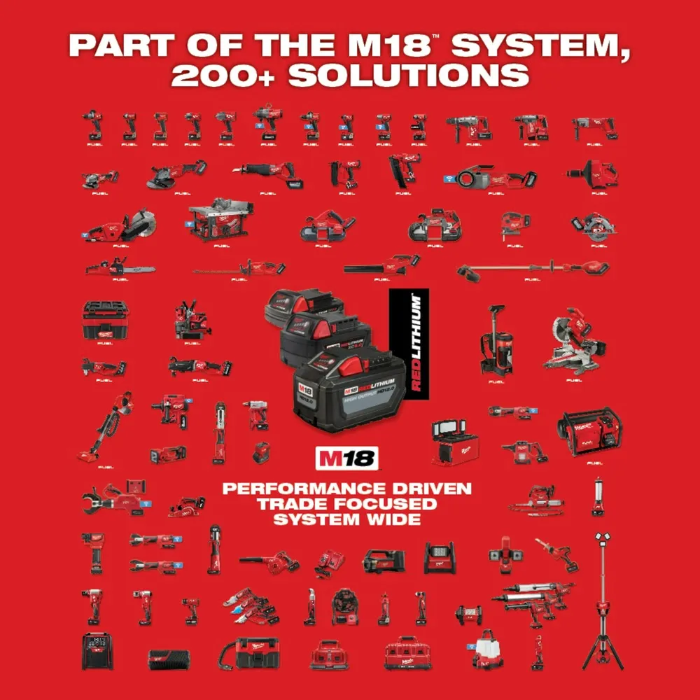 Milwaukee 2867-20 M18 FUEL 1" HTIW Impact Wrench w/ ONE-KEY Bare Tool