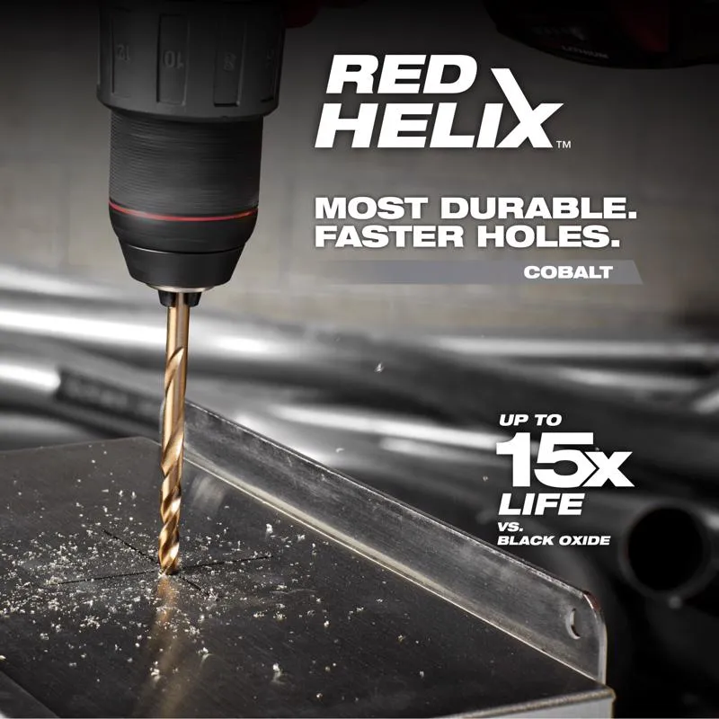 Milwaukee Red Helix 1/16 in. X 2 in. L Steel Thunderbolt Drill Bit Round Shank 1 pc