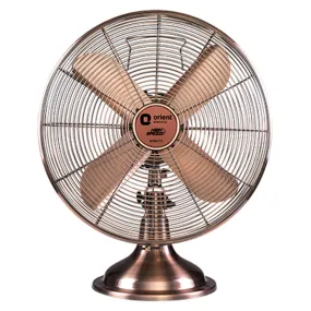 Orient Electric Retro Relic Table Fan 300mm Antique Brass