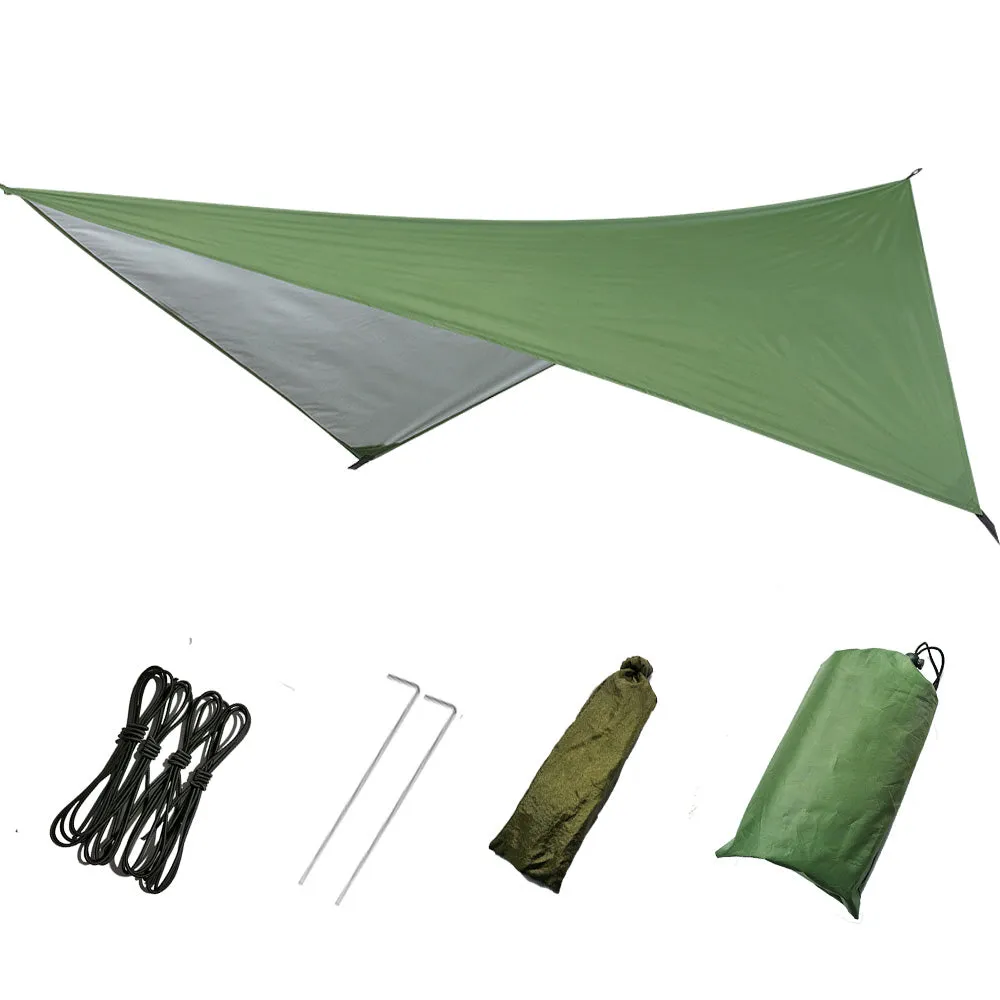 Outdoor Automatic Quick Open Mosquito Net Hammock Tent With Waterproof Canopy Awning Set Hammock Portable Pop-Up