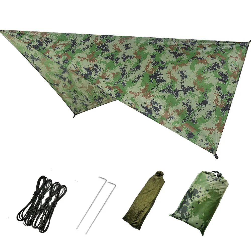 Outdoor Automatic Quick Open Mosquito Net Hammock Tent With Waterproof Canopy Awning Set Hammock Portable Pop-Up