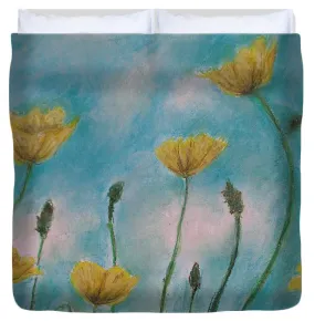 Petals of Yellows - Duvet Cover