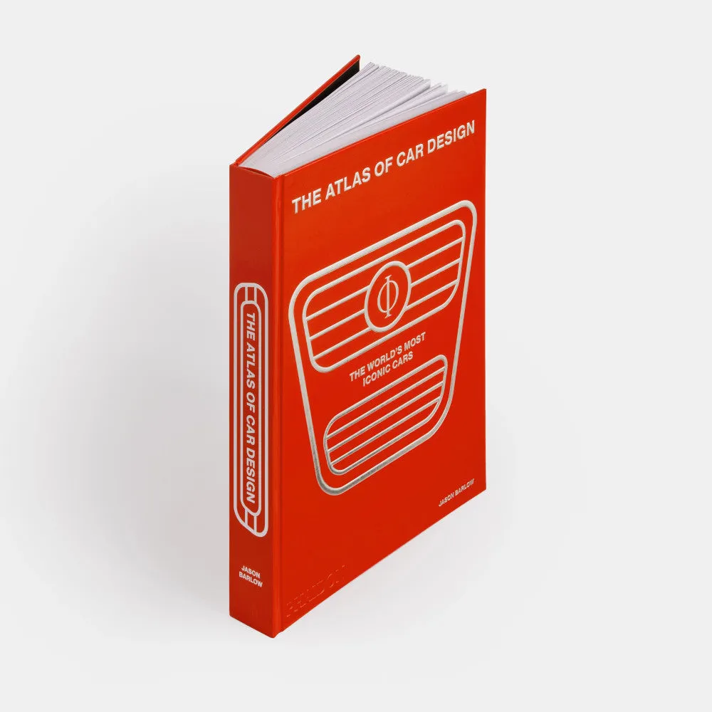 Phaidon The Atlas of Car Design: The World's Most Iconic Cars (Rally Red Edition)