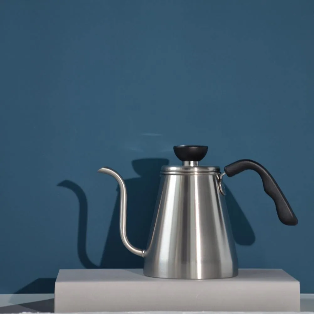 Pour Over Gooseneck Kettle w/ Built-in thermometer by OVALWARE