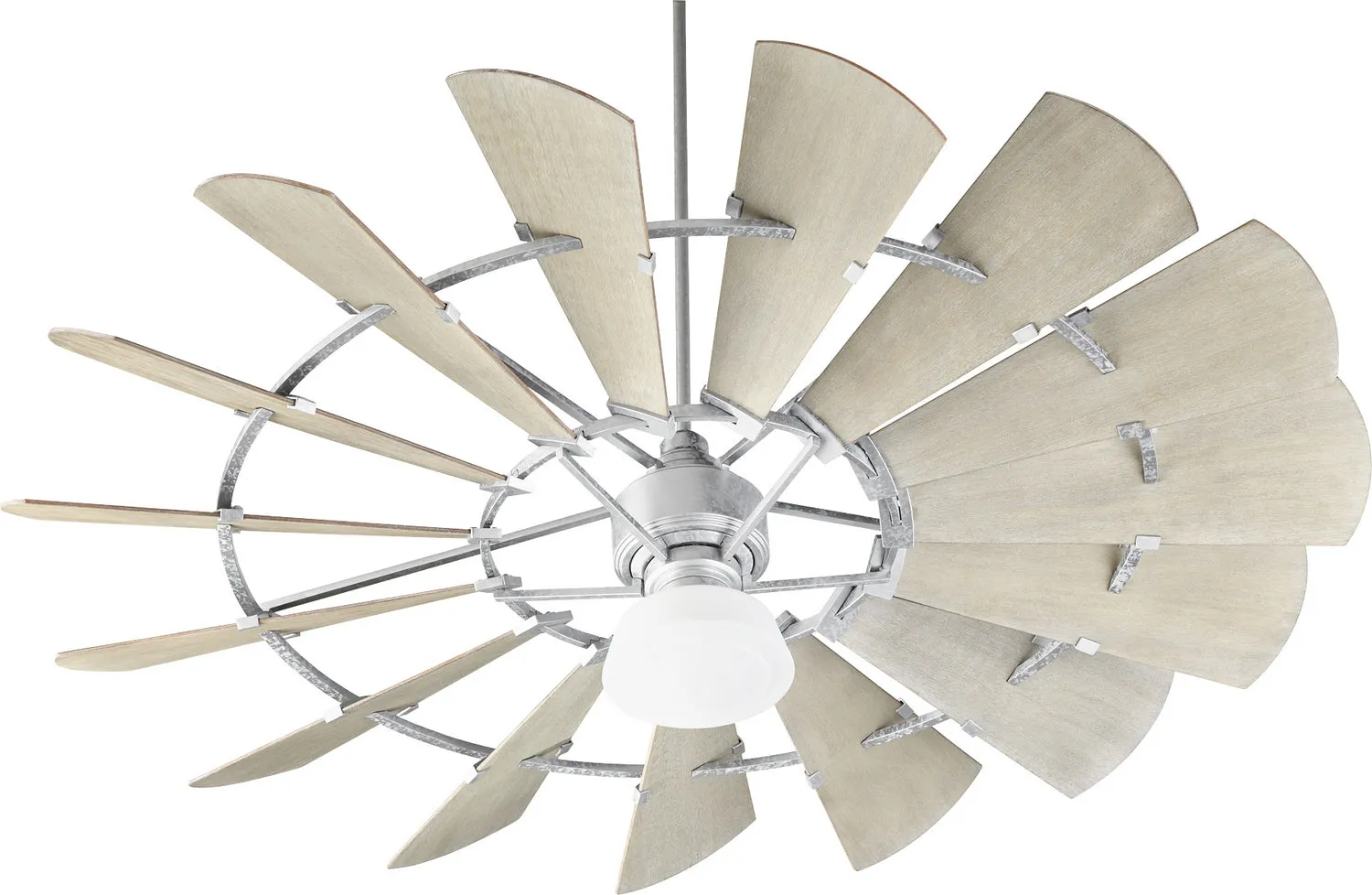 Quorum Windmill 97215-9 Ceiling Fan - Galvanized