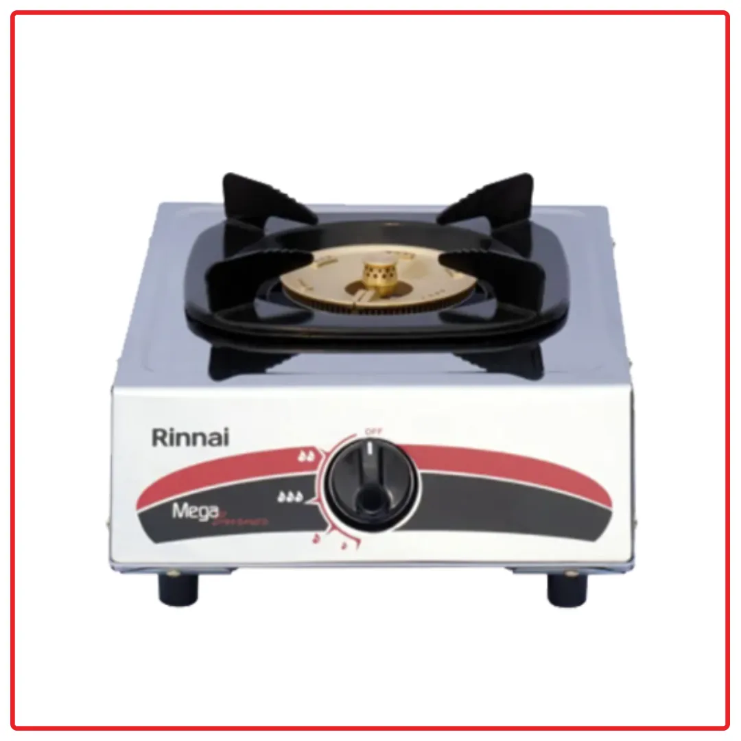 Rinnai Stainless Steel Double Ring Single Burner Gas Stove RI-511M