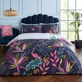 Sara Miller Botanic Paradise Midnight Duvet Cover Set