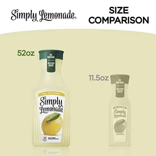 Simply Lemonade All Natural, 52 Fl Oz Bottle