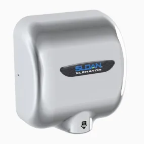 Sloan® XLERATOR® EHD-501-CP Hand Dryer  - Polished Chrome Platting on Zinc Alloy High Speed Automatic Surface-Mounted