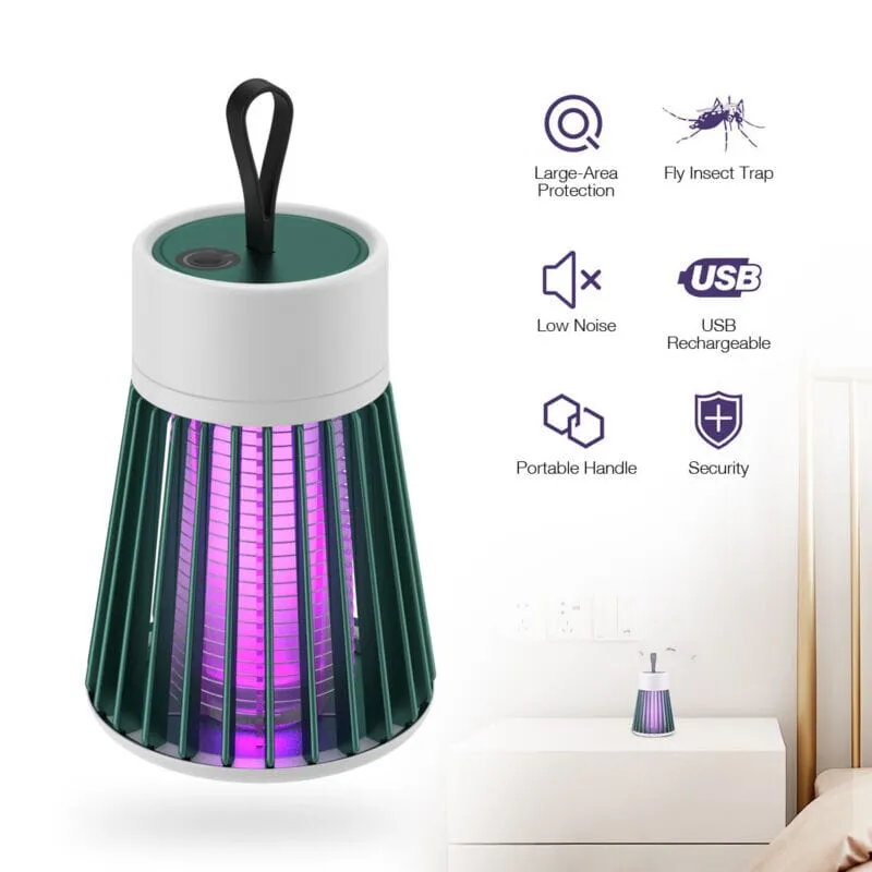 SMAXPro™ Rechargeable LED Mosquito Killer: Electric Bug Zapper Lamp