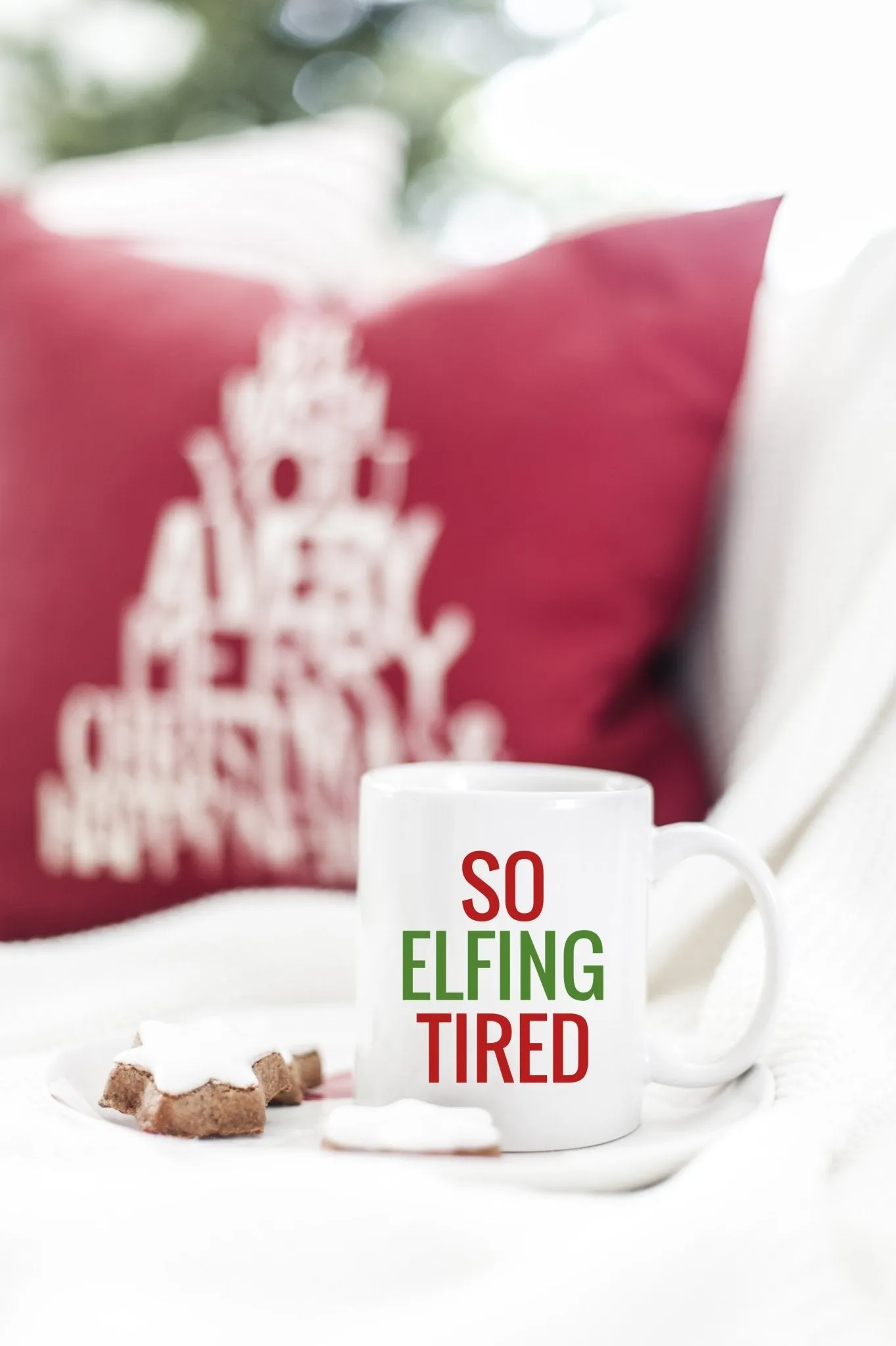 So Elfing Tired Mug