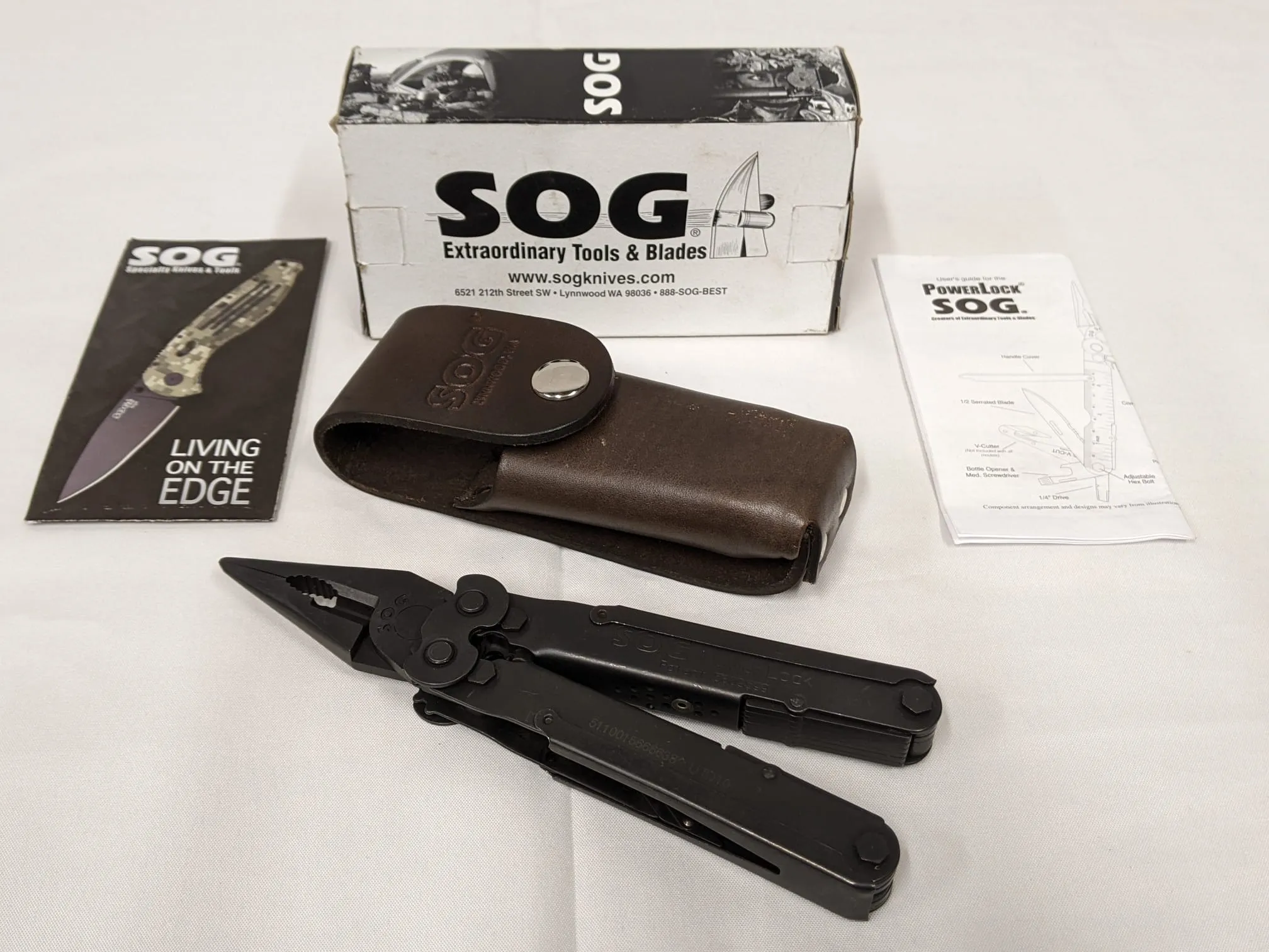 SOG Powerlock EOD 2.0 B69 15-Component Multi Tool Survival Camping