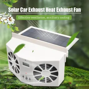 Solar Car Exhaust Heat Exhaust Fan