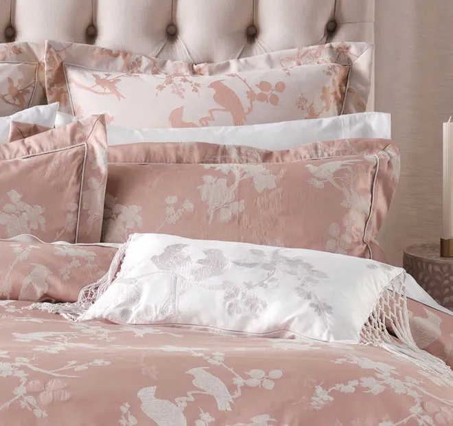 Sonoya European Pillowcase Pink