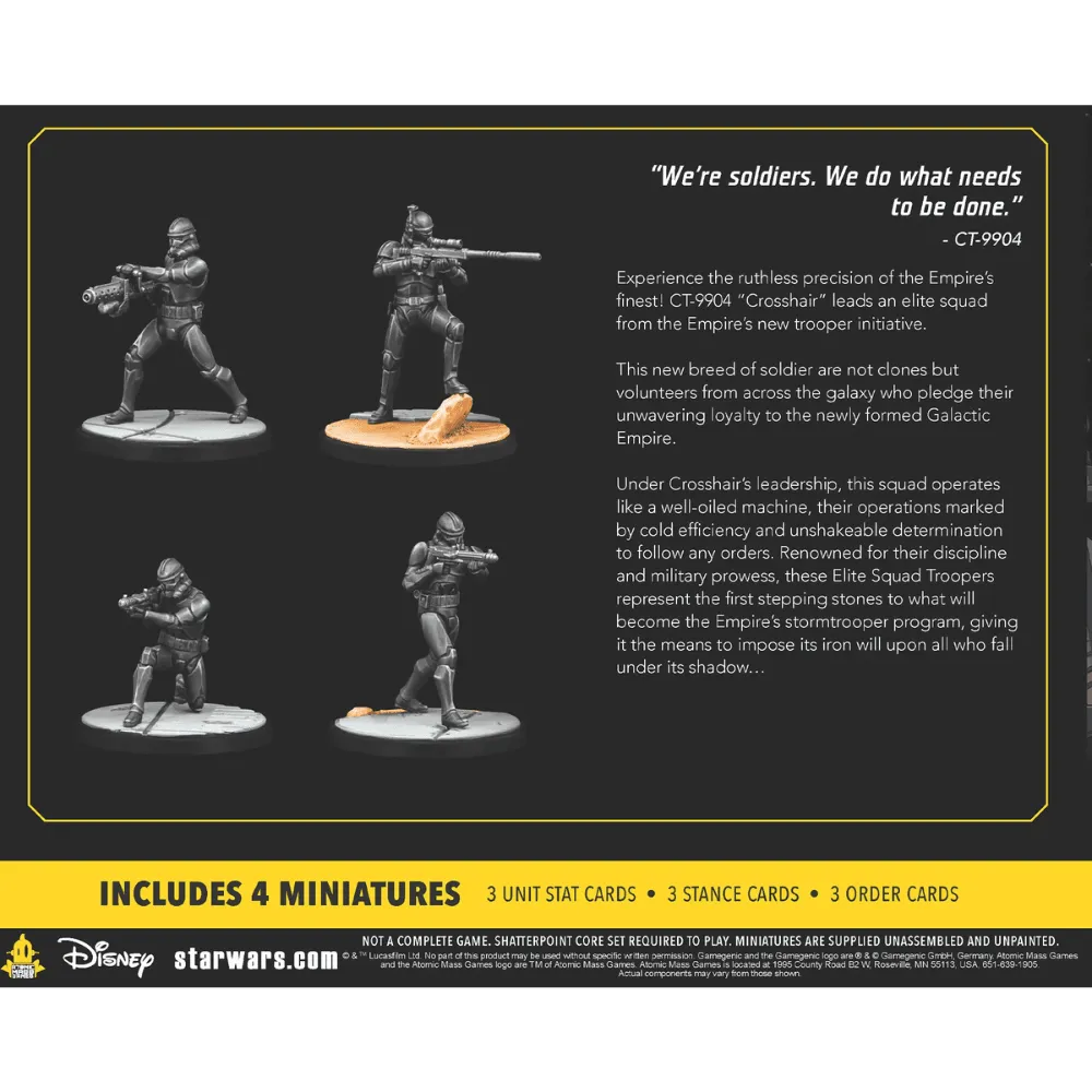 Star Wars: Shatterpoint - Good Soldiers Follow Orders Squad Pack