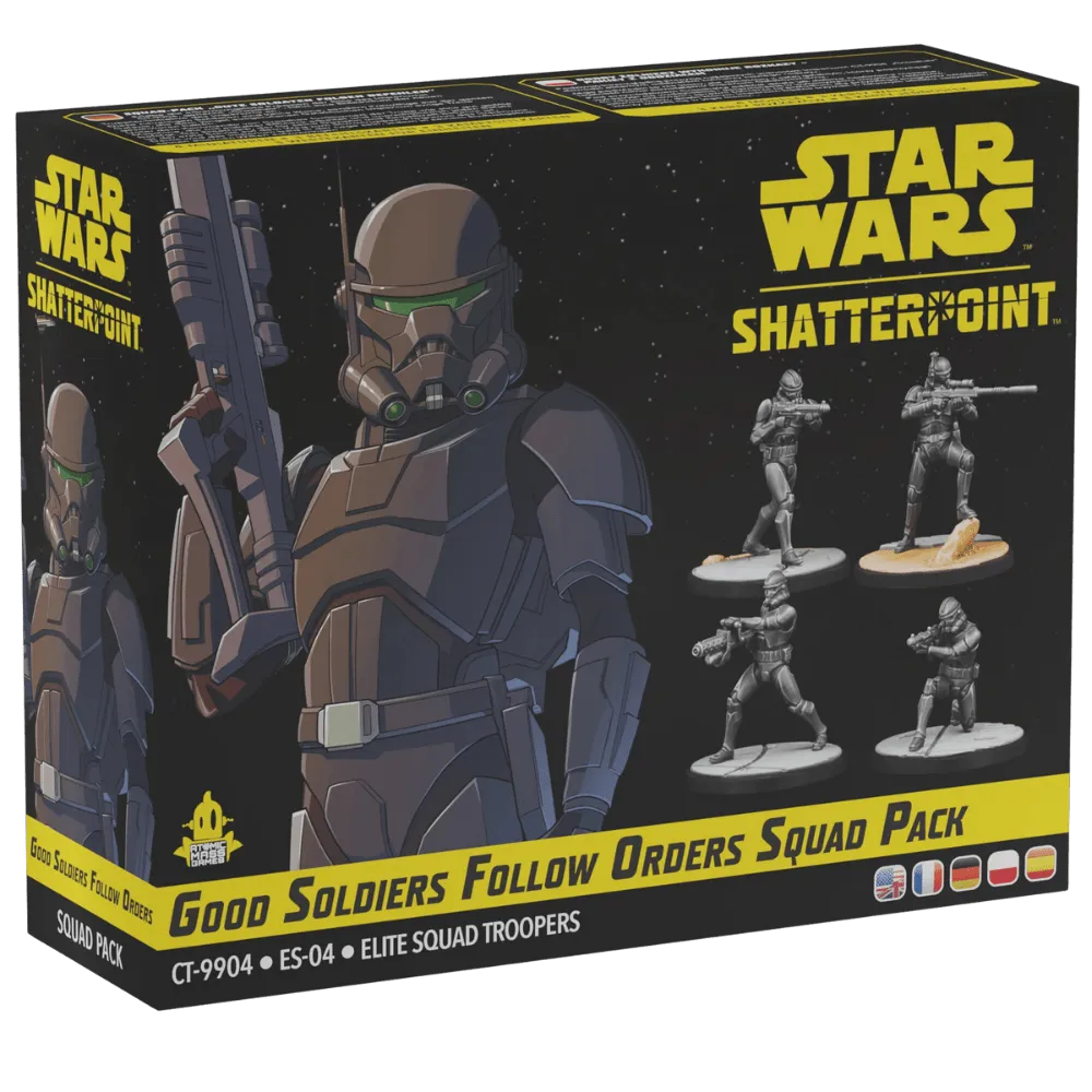 Star Wars: Shatterpoint - Good Soldiers Follow Orders Squad Pack