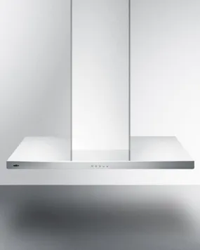 Summit SEH4636SSADA 36" Wide Wall-mounted Range Hood, ADA-compliant