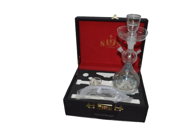 Sun glass shisha (Small) - أرجيلة سن الزجاجية