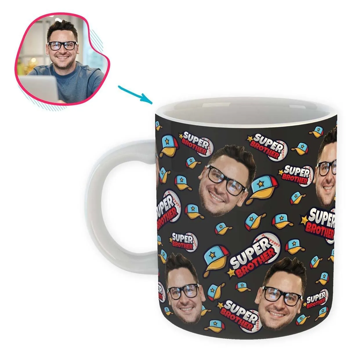 Super Brother Personalized Mug