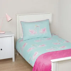 Swans Twin Duvet Cover Bedset