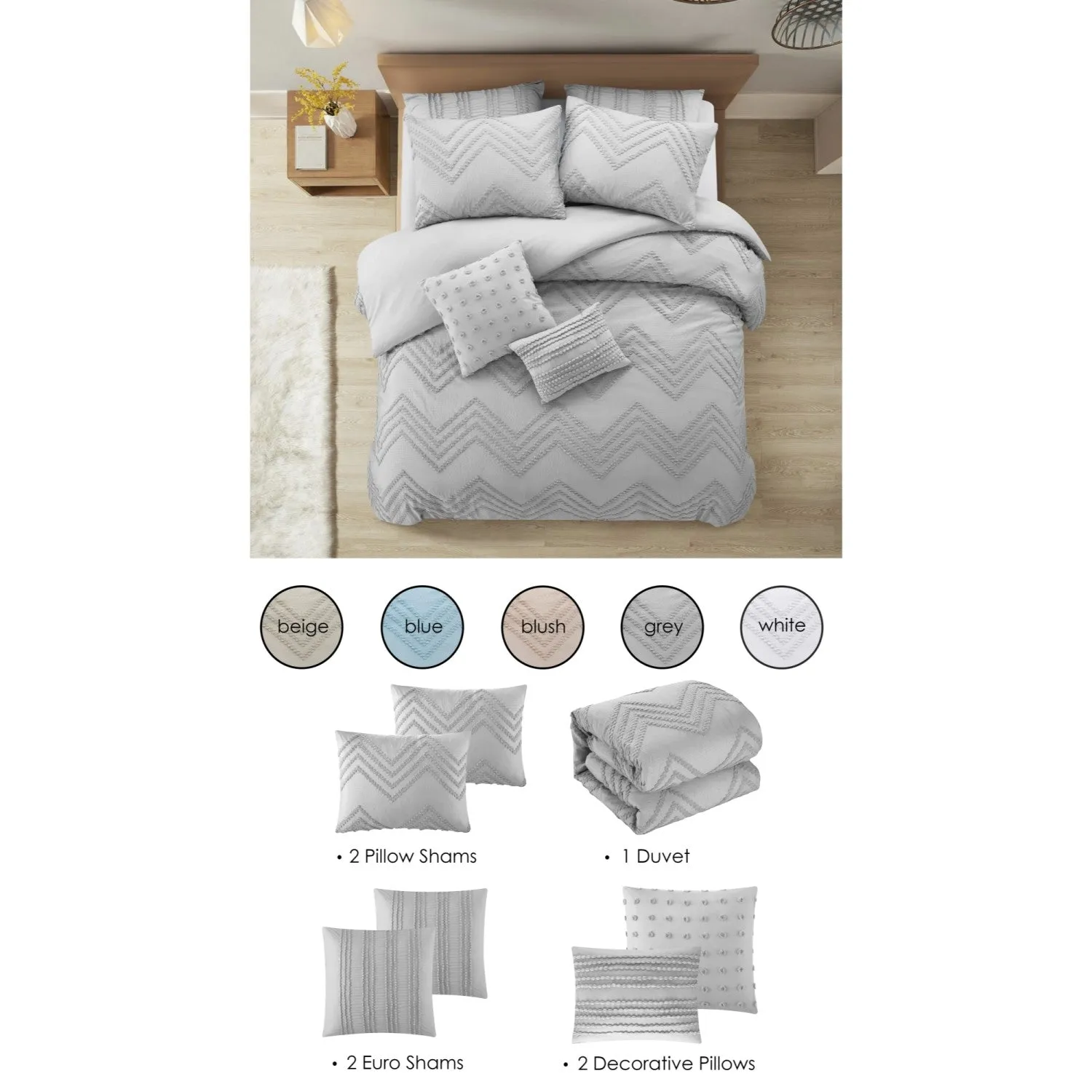 Taya Duvet Set