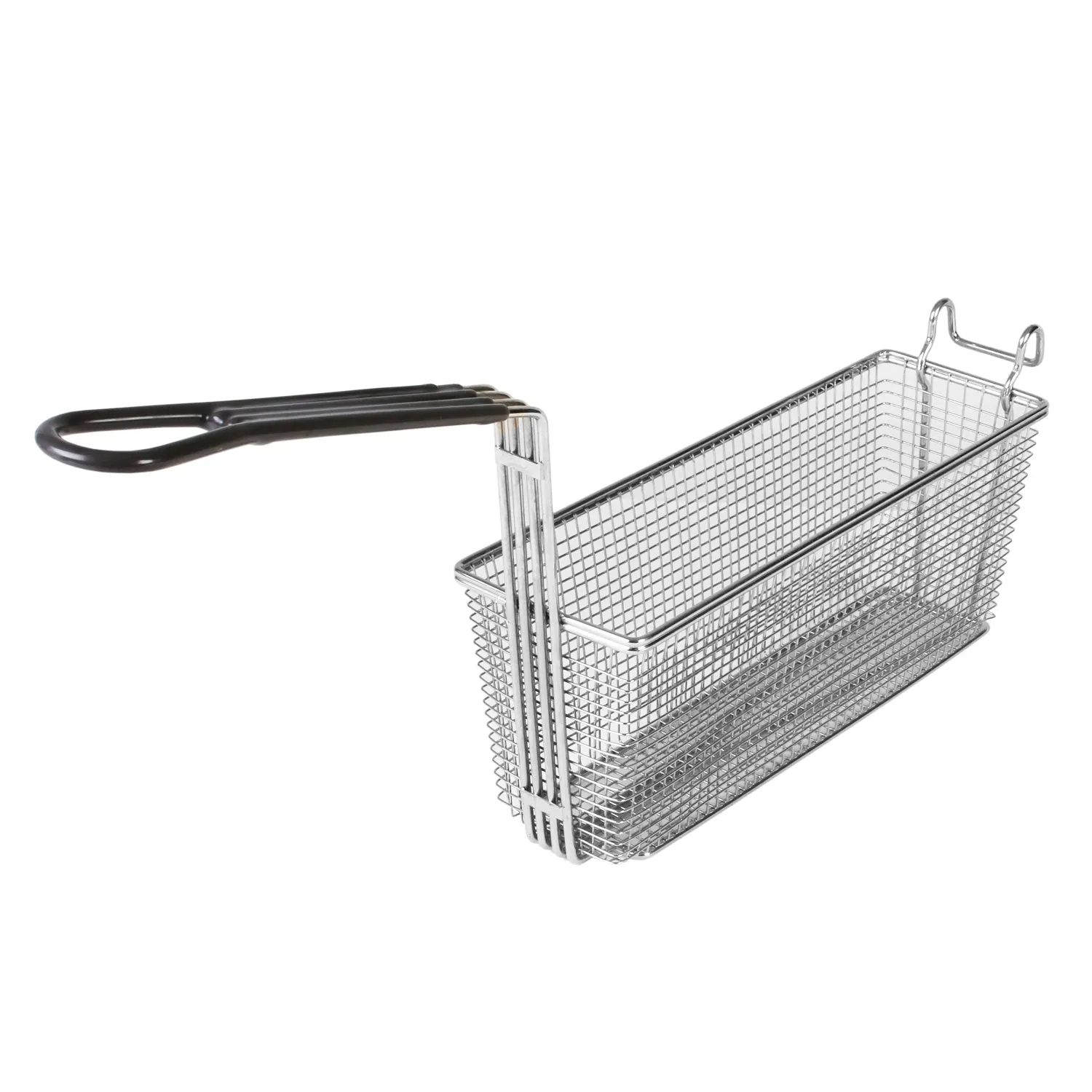 Thunder Group SLFB007 13-3/8" x 4-3/8" x 5-3/4" Fryer Basket w/ Front Hook