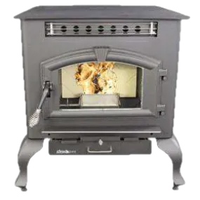 US Stove 6041HF Multi-Fuel Stove 2,000 sq. ft. Pellet Stove 60 lb. With Blower New