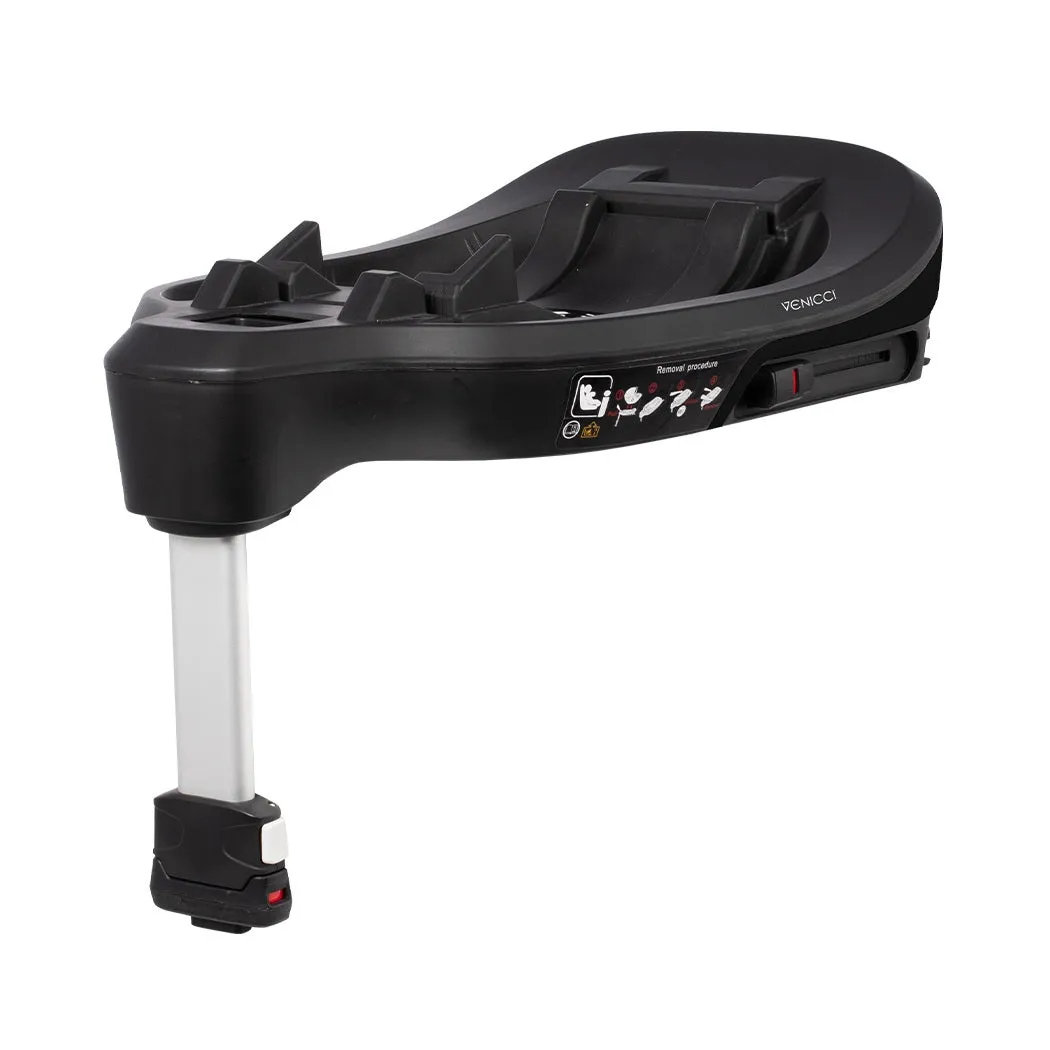 Venicci Tinum EDGE (Charcoal) 3-in-1 Travel System with ISOFIX Base