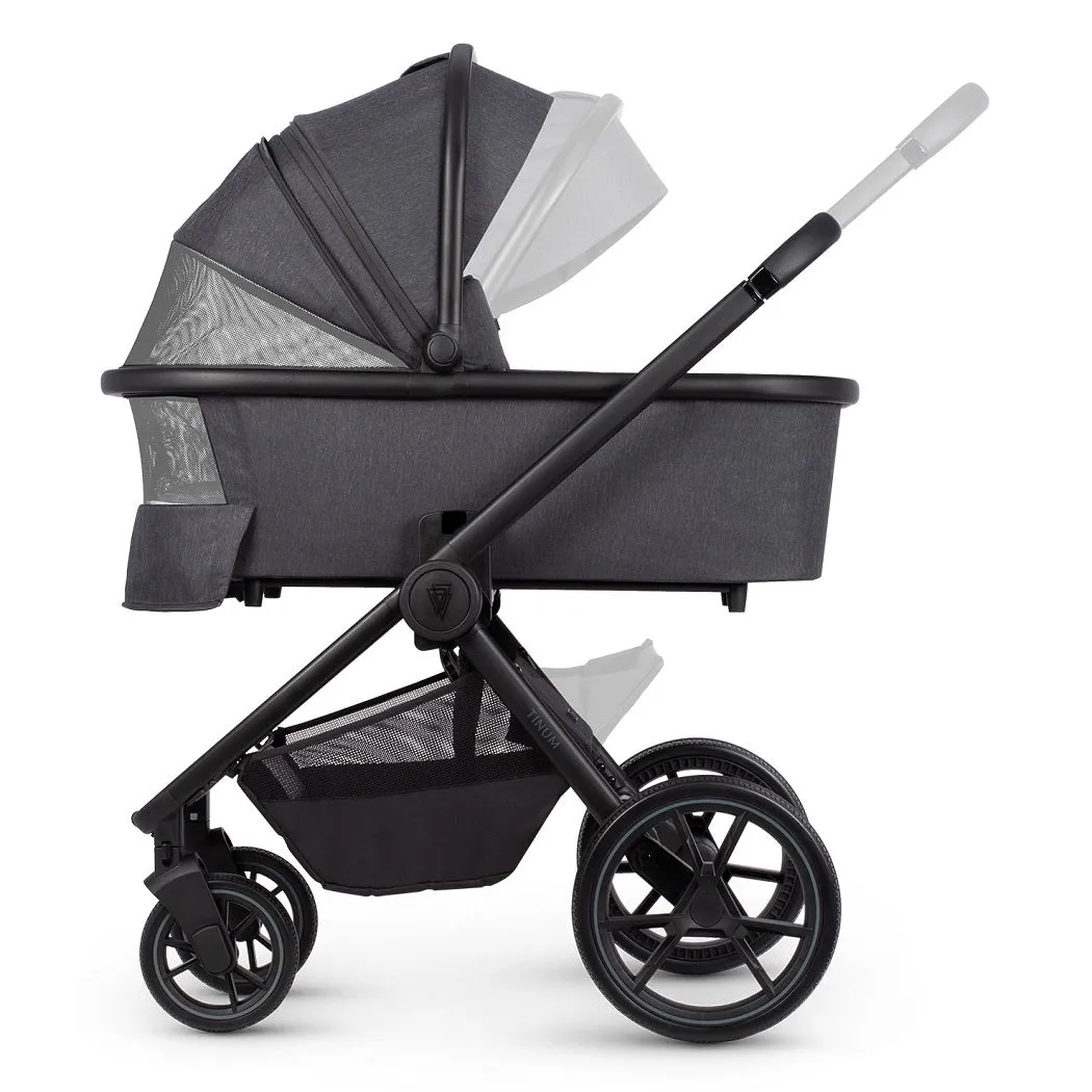 Venicci Tinum EDGE (Charcoal) 3-in-1 Travel System with ISOFIX Base