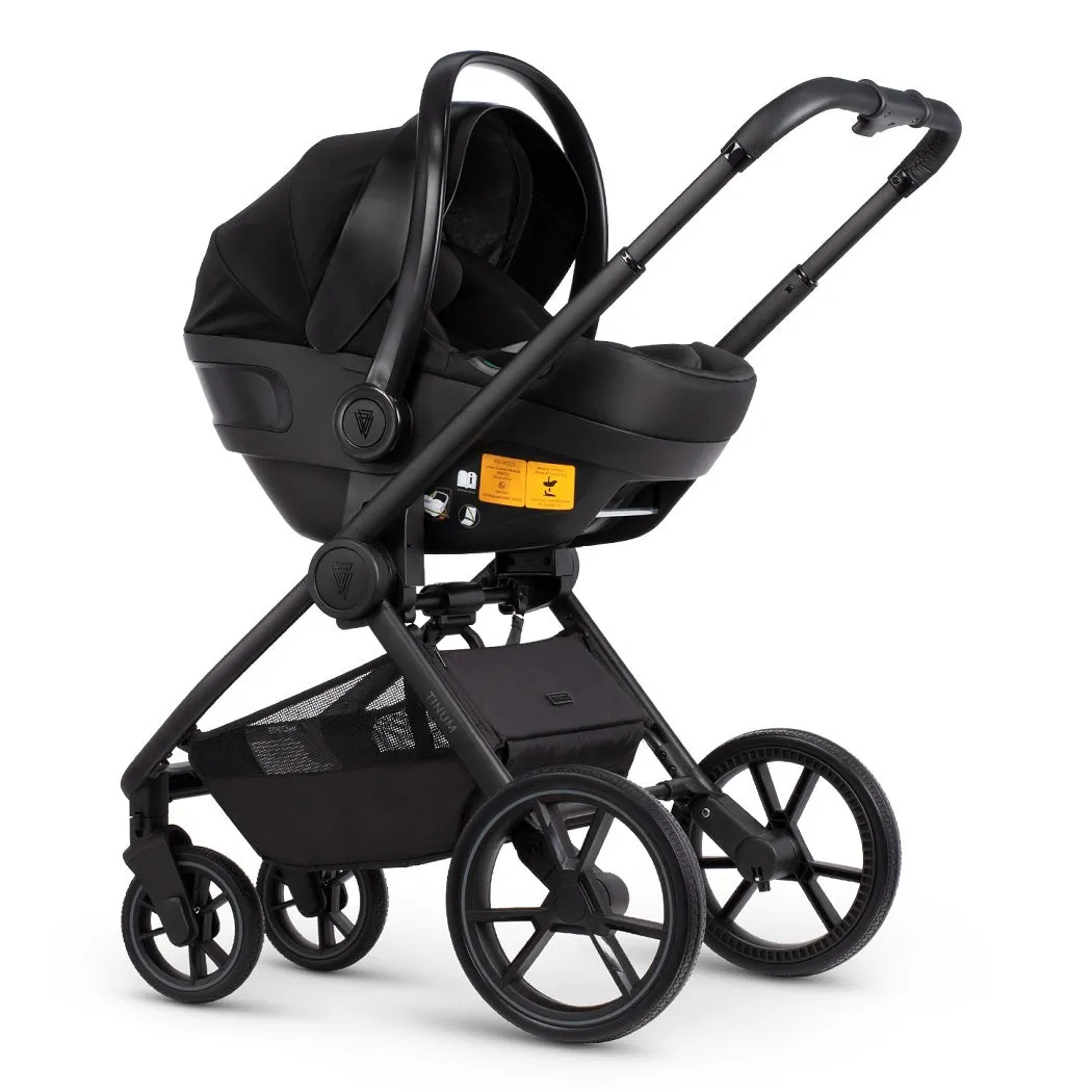 Venicci Tinum EDGE (Charcoal) 3-in-1 Travel System with ISOFIX Base