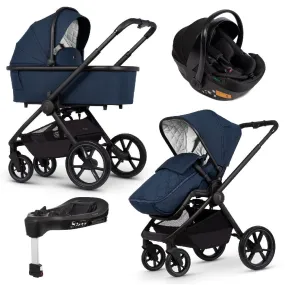 Venicci Tinum EDGE (Ocean) 3-in-1 Travel System with ISOFIX Base