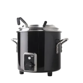 Vollrath Heat and Hold Retro Soup Kettle Black 7217460 - FU776